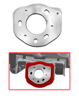 spring bucket support plate for gen 2 raptor 
