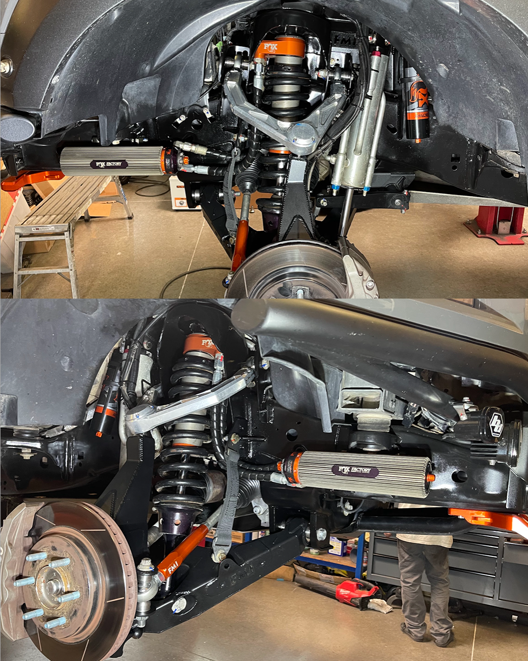 2017-2020 Gen 2 Raptor & 2015+ F-150 - Mid Travel Front Suspension with Billet Upper Arm