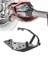 2017+ Super Duty Front Differential Skid Plate, Dana M256 Front Axle