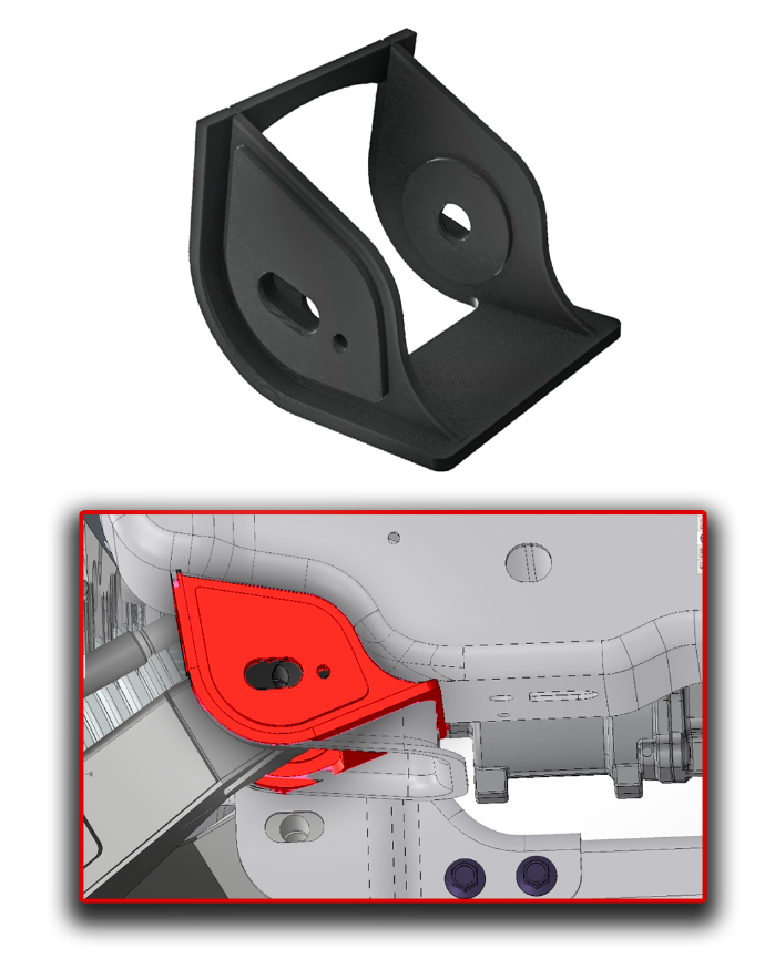 Foutz Motorsports Low Profile Lower Control Arm Pocket Replacement Kit for 2017-2026 Ford Raptor