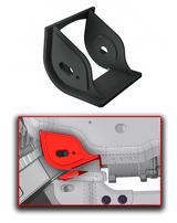 Foutz Motorsports Low Profile Lower Control Arm Pocket Replacement Kit for 2017-2026 Ford Raptor