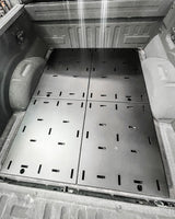 Foutz Motorsports Simple Bed Organizer main deck and rear deck plates for Ford Raptor and F-150