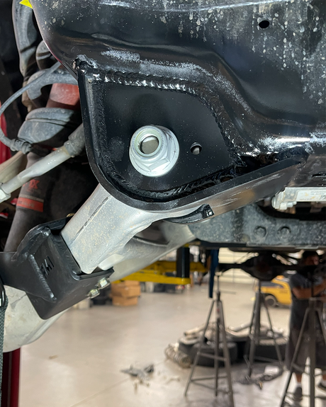 Gen 2 and Gen 3 Ford Raptor low profile lower control arm pocket replacement by Foutz Motorsports