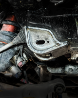 Mig Welded lower control arm replacement pocket installed Gen 3 Raptor 