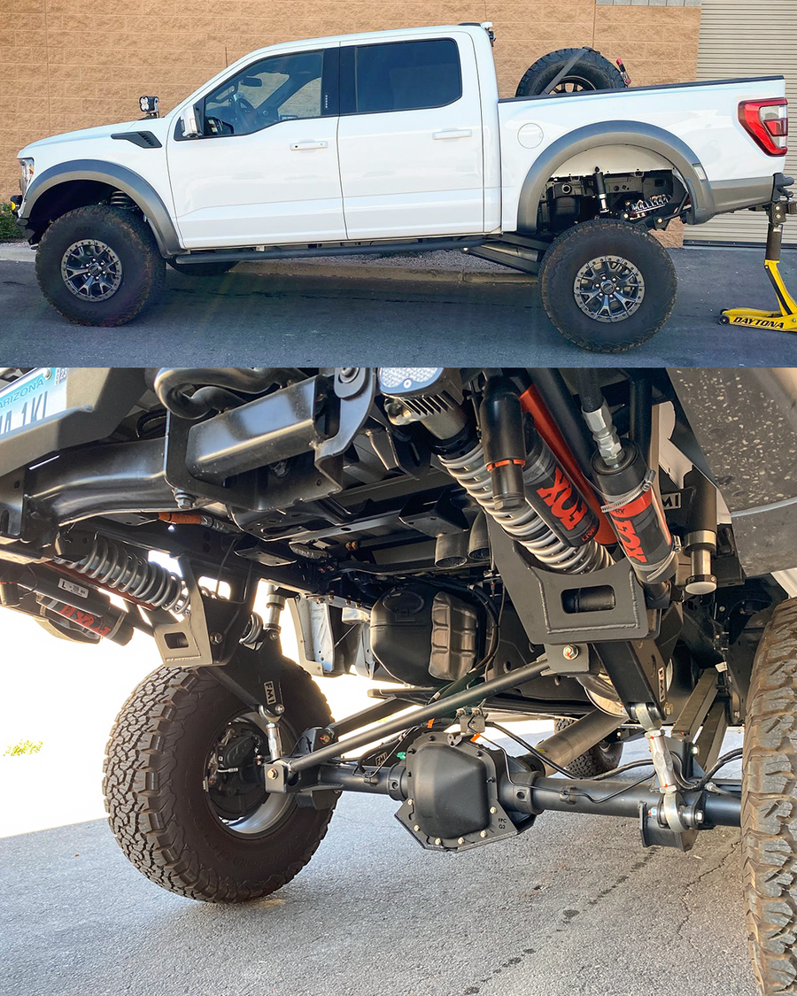 2021-2026 Raptor Long Travel Rear Suspension Kit for Gen 3 Raptors wit ...