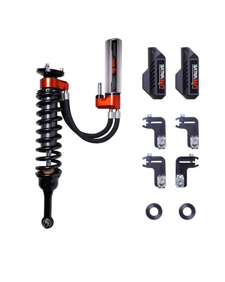 Front FOX 3.2 Live Valve Internal Bypass Shocks for 2021-2025 F150 Raptor - 883-06-182