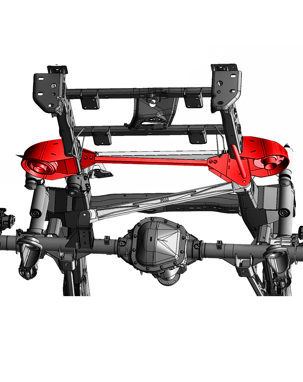 2021 and up Gen 3 Raptor Rear Spring & Panhard Bar Mount Kit