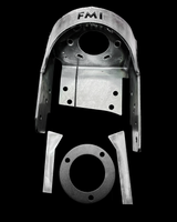 Heavy-duty fabricated coil bucket kit installed on a 2021-2026 Ford Raptor