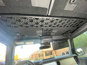 Bronco Raptor 2022 + Inside Roof Mount (across front seats with short front panel) by Adapt-A-Panel