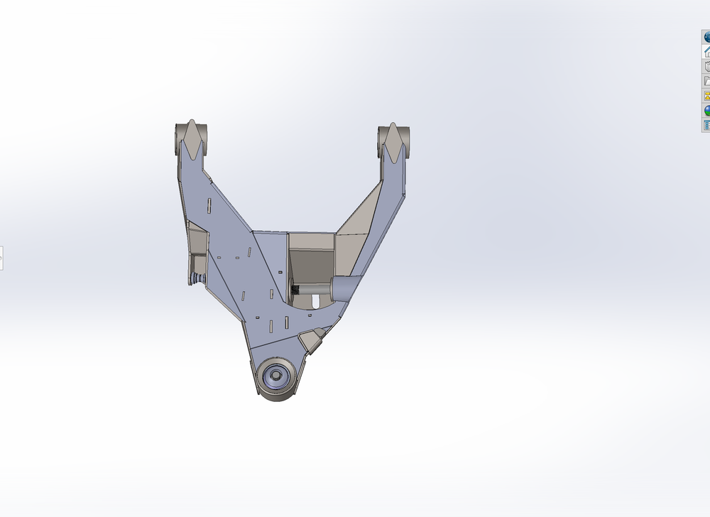 RHO Stock Length Fabricated Replacement Lower A-Arm kit