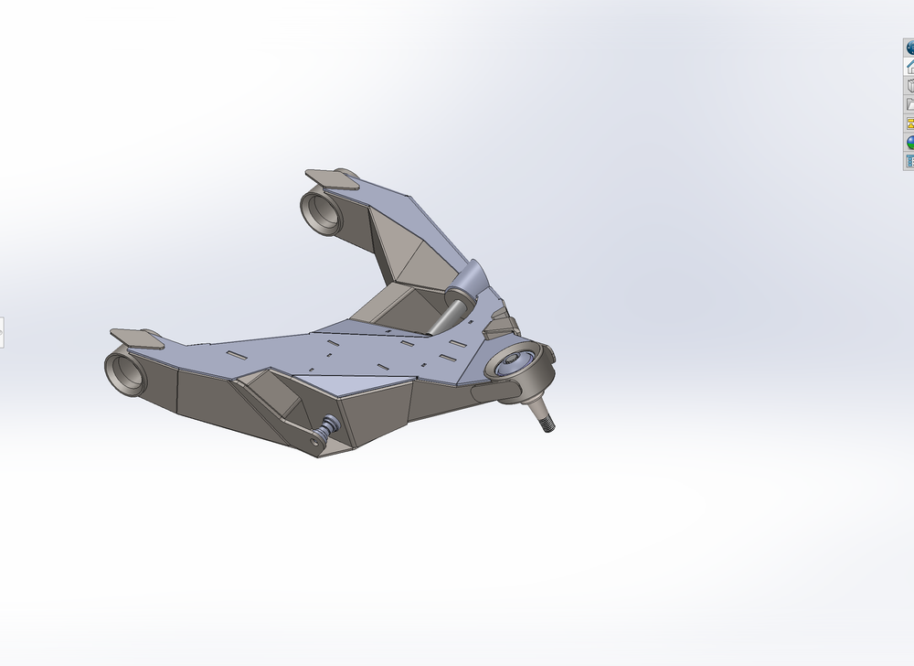 RHO Stock Length Fabricated Replacement Lower A-Arm kit