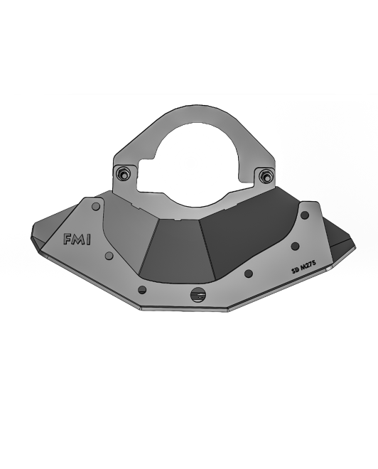 2017+ Super Duty Rear Differential Skid Plate, Dana M275 / M300 Rear Axle