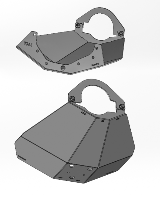 2017+ Super Duty Rear Differential Skid Plate, Dana M275 / M300 Rear Axle