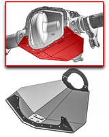 2023+ Super Duty Rear Differential Skid Plate, Sterling 11.6 Rear Axle