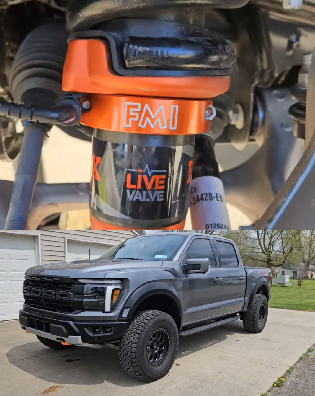 2024-2025 Raptor  front leveling kit (2 inch or 1.5 inch lift)