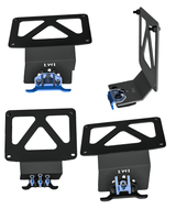 Bolt-on front license plate mount for 2024+ Ford F-150