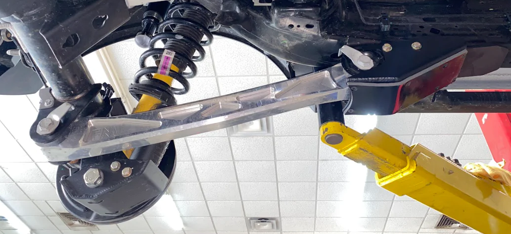 2024 Ranger Raptor Rear Lower Arm Frame Guard with HDPE Slide