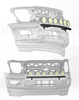 2024+ Ford F-150 Front Light Mount (stock bumper)