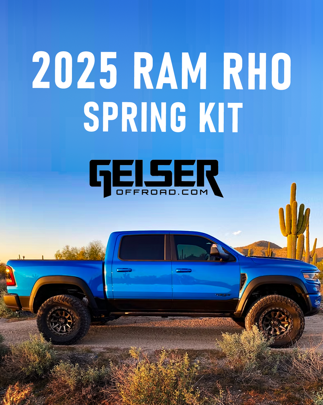 2025 Ram RHO - Geiser Front & Rear Spring Kit
