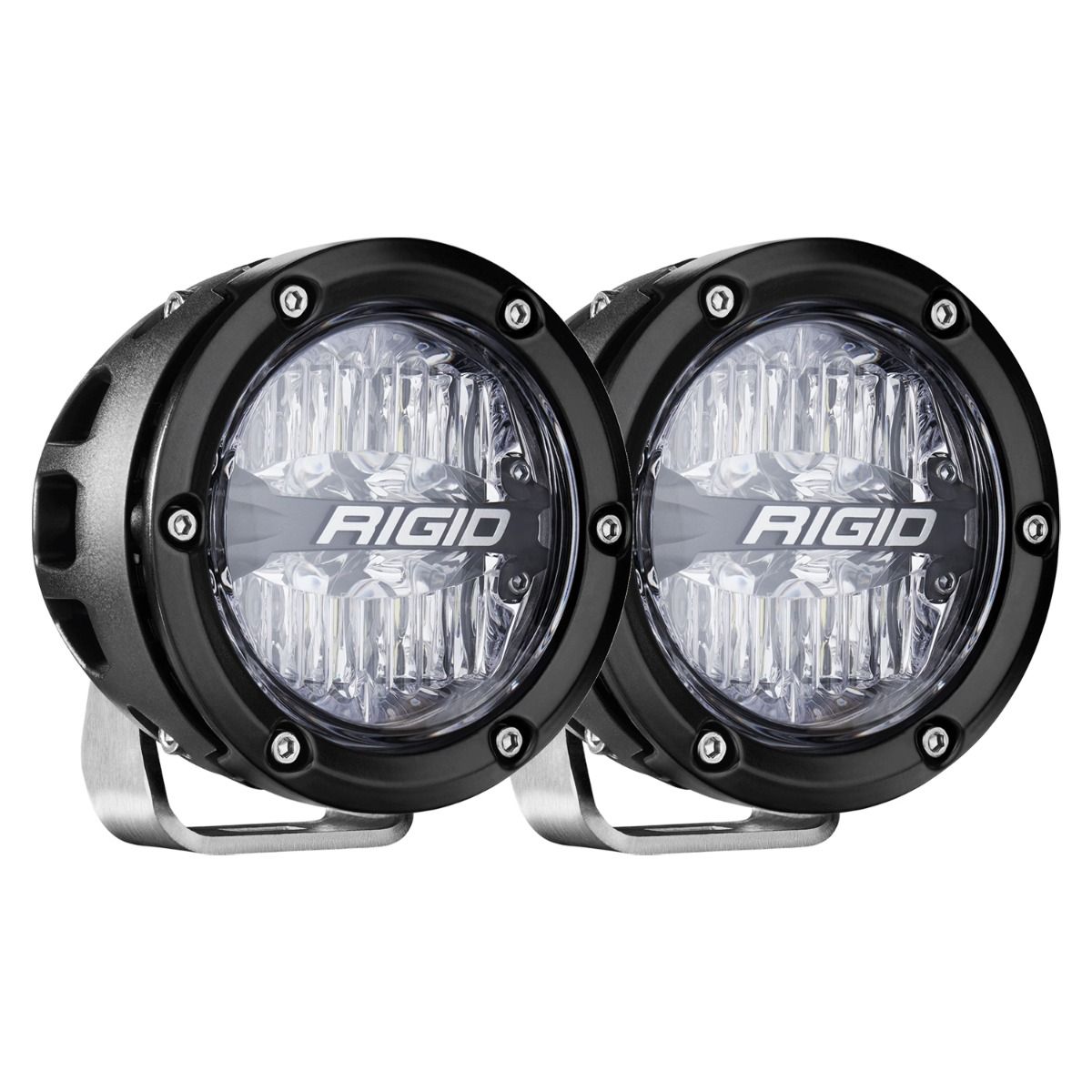Rigid Industries - 360-Series RGBW 4 Inch Drive Optic with RGBW Backlight Pods