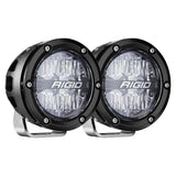 Rigid Industries - 360-Series RGBW 4 Inch Drive Optic with RGBW Backlight Pods