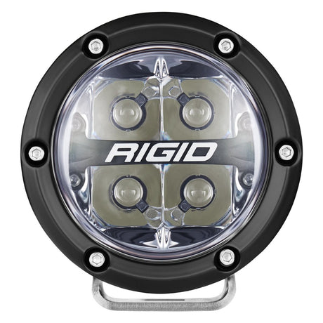 Rigid Industries - 360-Series RGBW 4 Inch Spot Optic with RGBW Backlight Pods - Pair