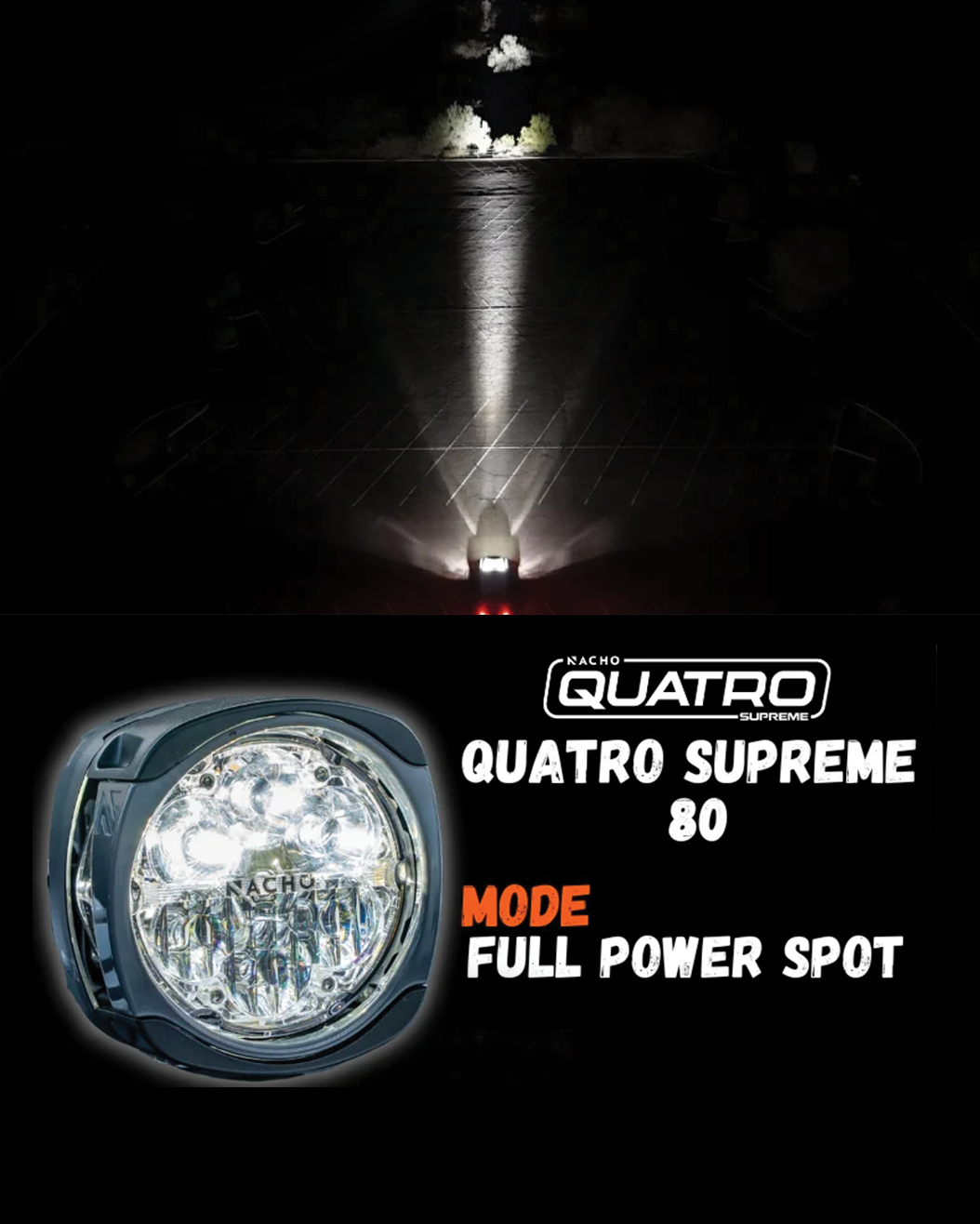 NACHO Quatro Lights - Supreme 80 Watt - Pair