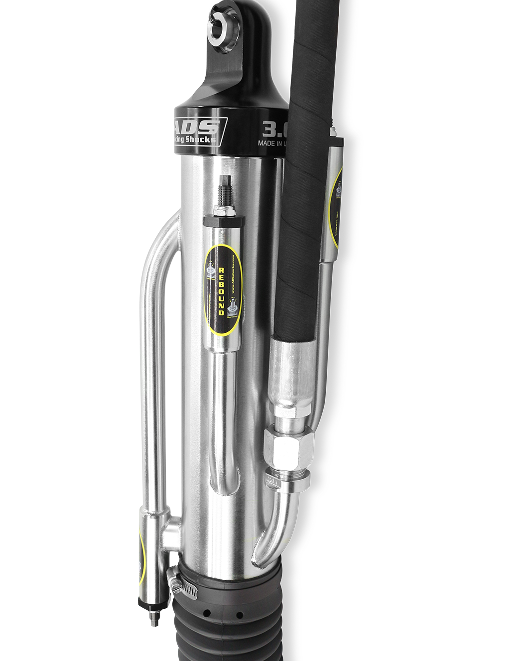 ADS 3.0" 4-Tube Bypass Reservoir Rear Shocks 2017-2025 Raptor - 300-17RTR-BP0