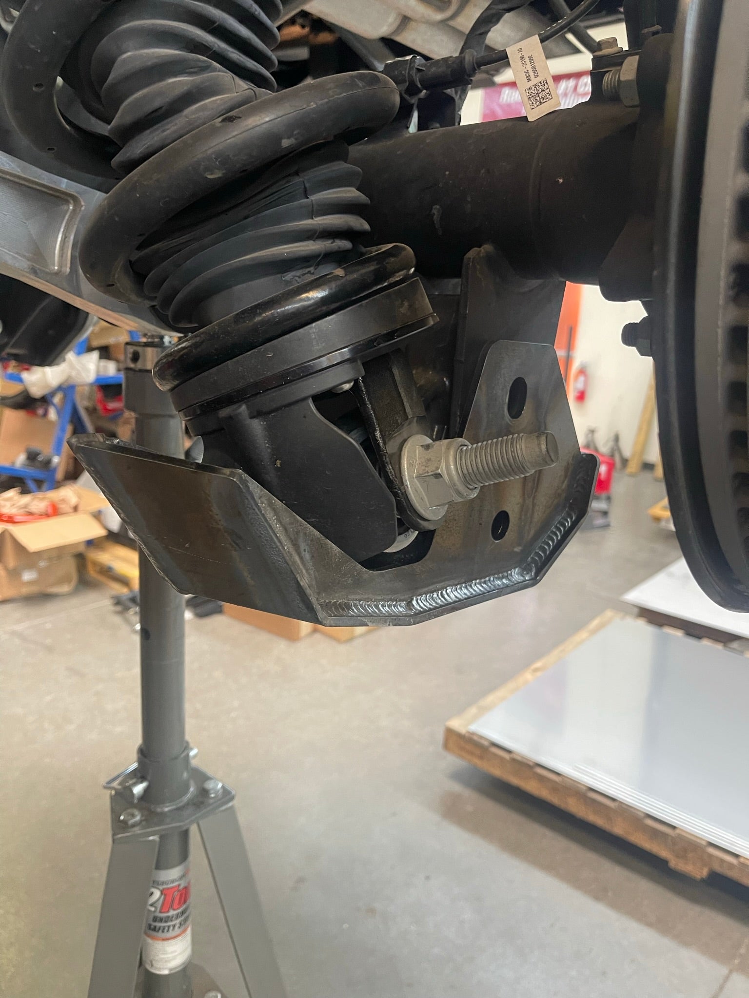 2022 - UP Bronco Raptor Rear shock skid kit - Foutz Motorsports LLC