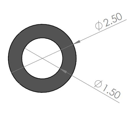 FM43000006 - FMI 2.5 OD x 1.5 ID Urethane Wobble Stopper .75 wide 
