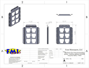 PACKOUT Storage Universal Mounting Plate