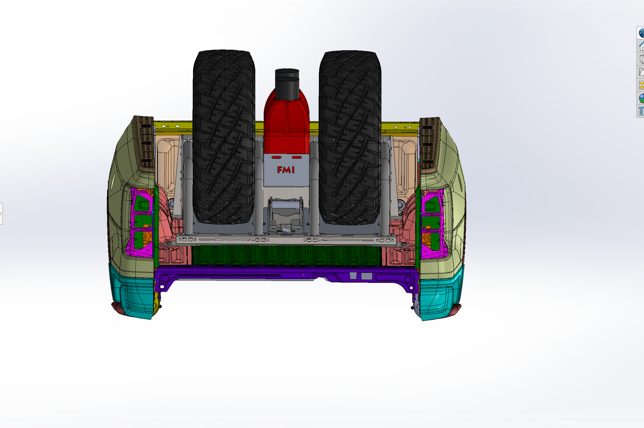 2024 Ford Ranger & Ranger Raptor Modular Bed Organizer - Foutz ...