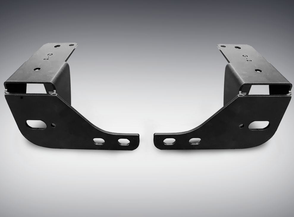 Gen 2 Raptor - Lower Arm Rear Pivot Reinforcement Brackets - Bolt On Kit