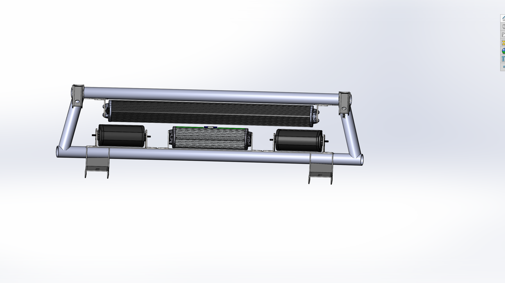 Gen 3 Ford Raptor Race truck front bumper light bar mount kit