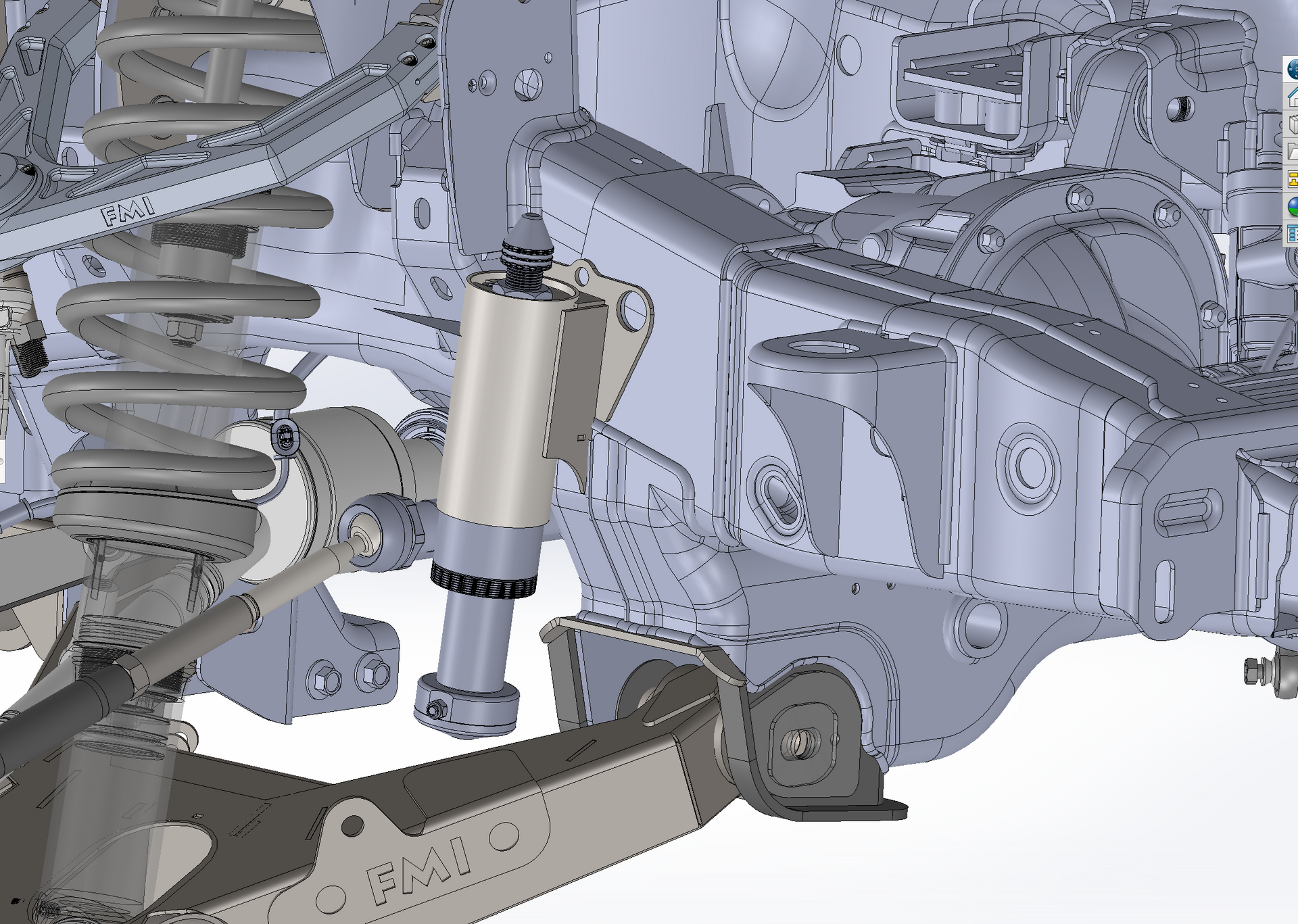 2010-2014 Gen 1 Raptor Front Bump Stop For Fabricated Lower A-Arm