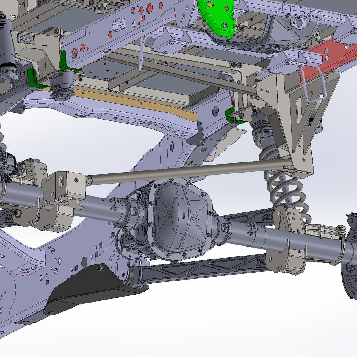 Gen 2 to Gen 3 Raptor Long Travel Rear Suspension Conversion Kit ...