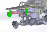 2021-2025 Gen 3 Raptor Panhard Bar Rear Frame Mount - Long Travel Suspension Version
