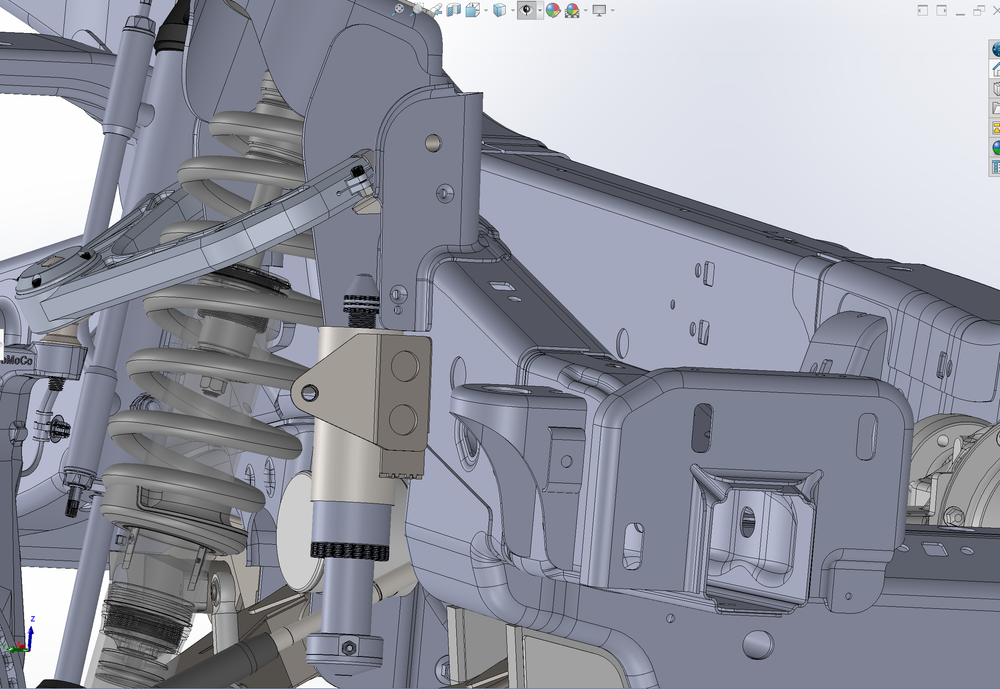 2017-2022 Gen 2 Raptor Front Limit Strap & Bump Stop Kit - Stock Lower A-Arm