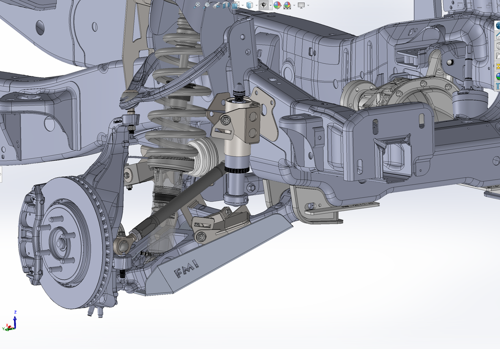 2017-2022 Gen 2 Raptor Front Limit Strap & Bump Stop Kit - Stock Lower A-Arm