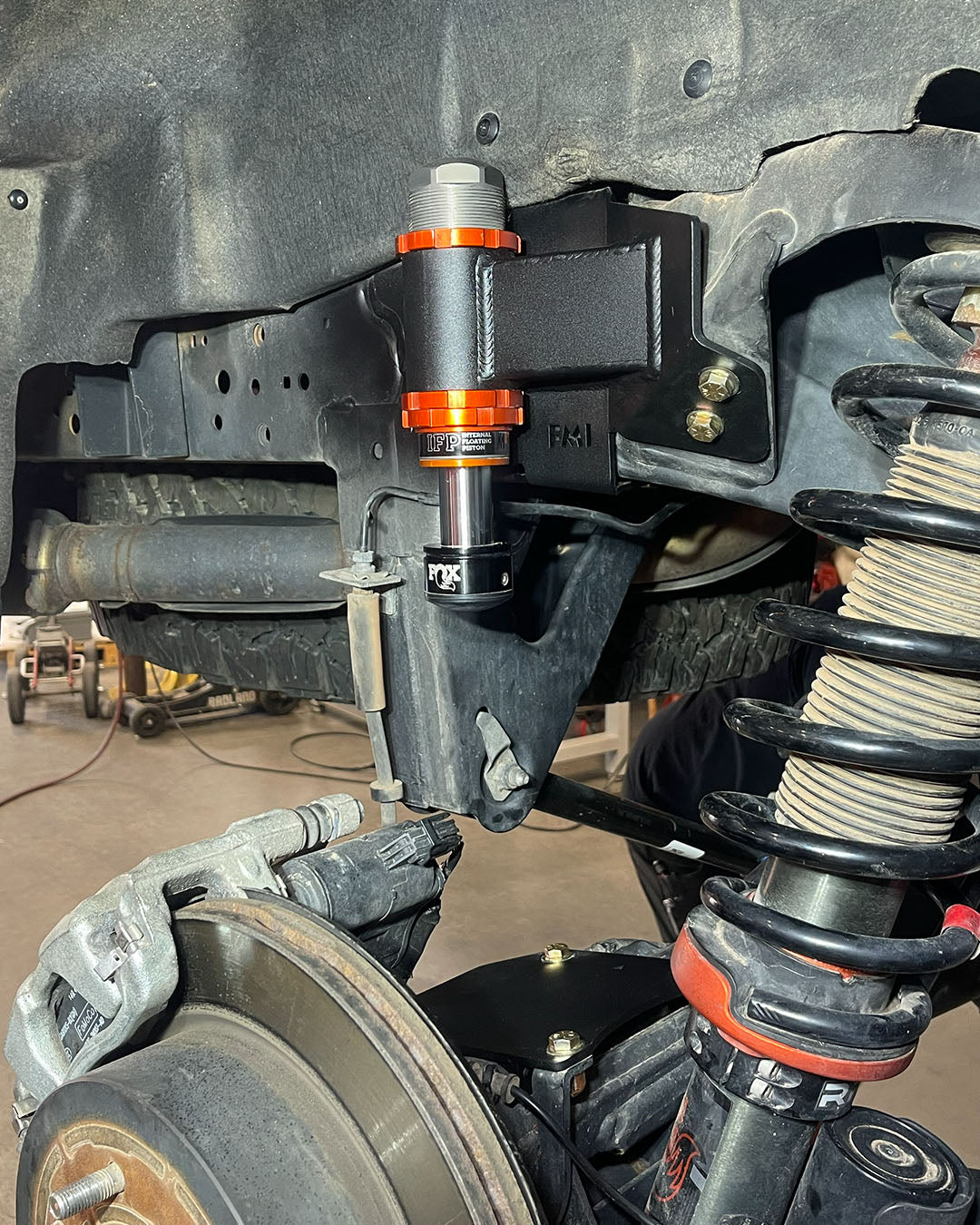 Ranger Raptor rear bump stop kit frame mount and axle bump pad