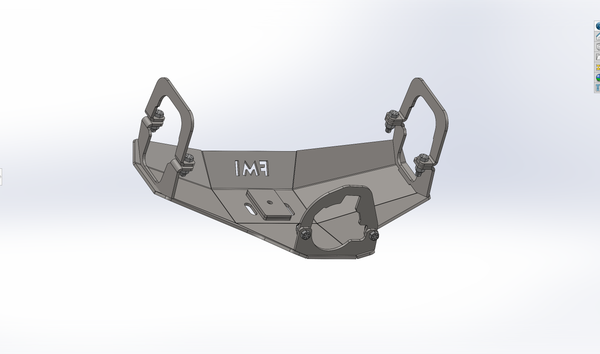 2024 Ranger Raptor Rear Differential Skid Plate - Foutz Motorsports LLC