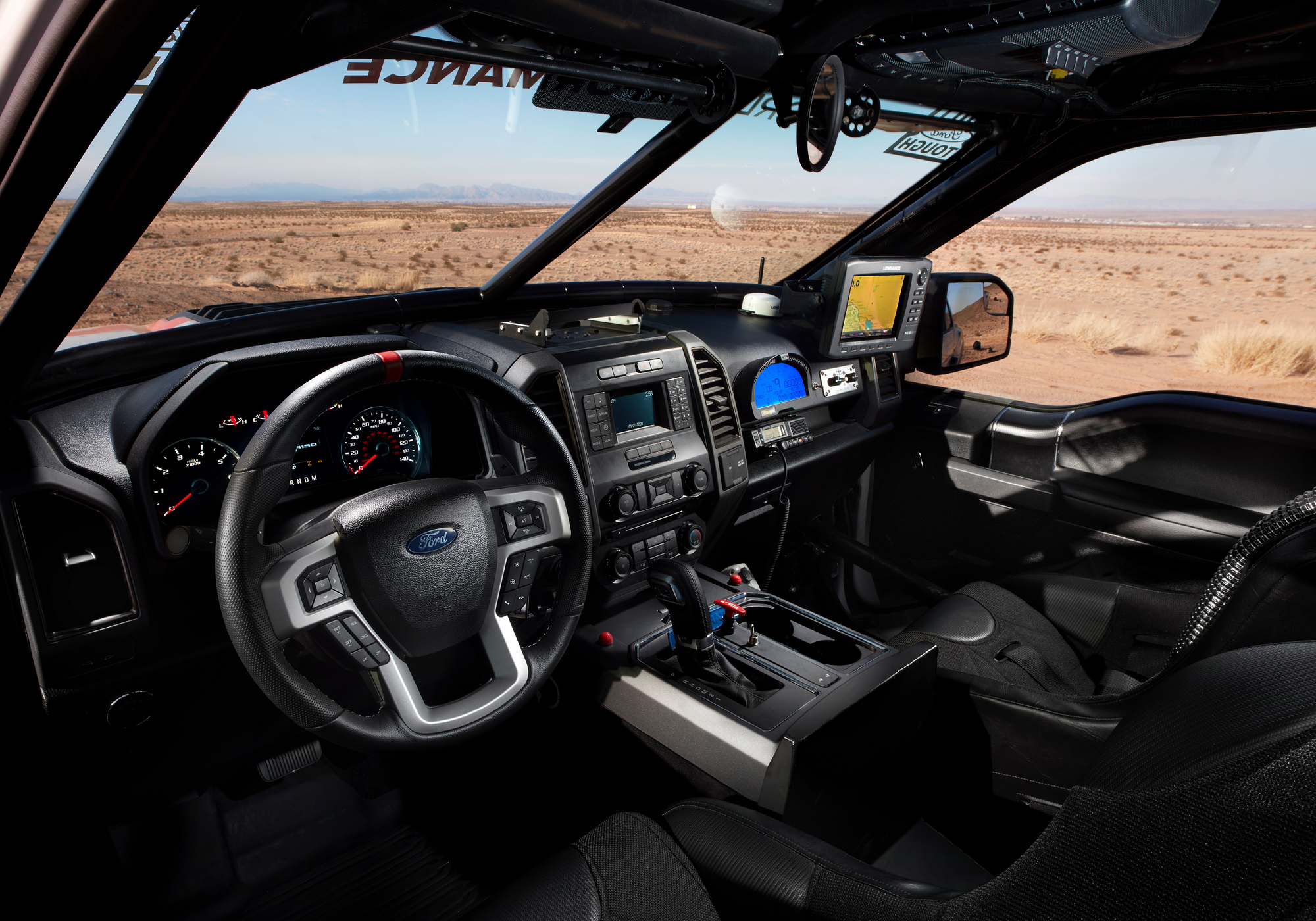 Ford Raptor Race Truck Interior 
