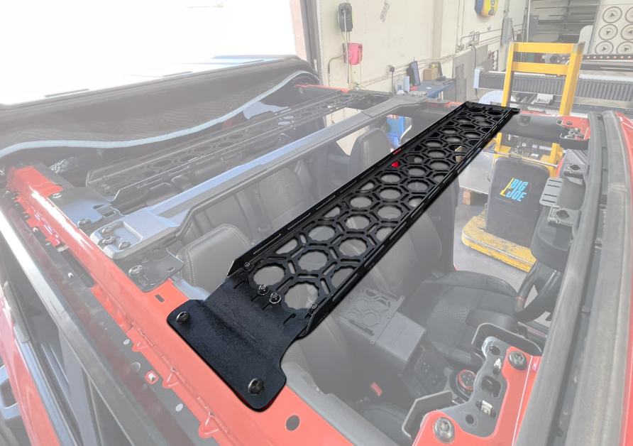 Bronco Raptor 2022 + Inside Roof Panel Mount (across front section) by ...