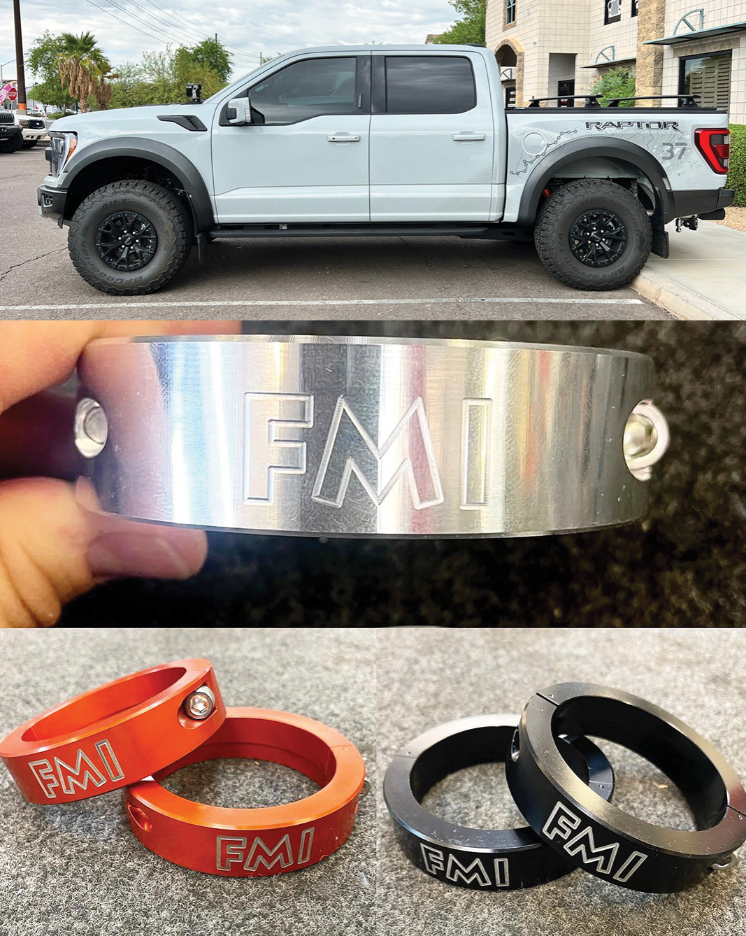 2024-2025 Raptor  front leveling kit (2 inch or 1.5 inch lift)
