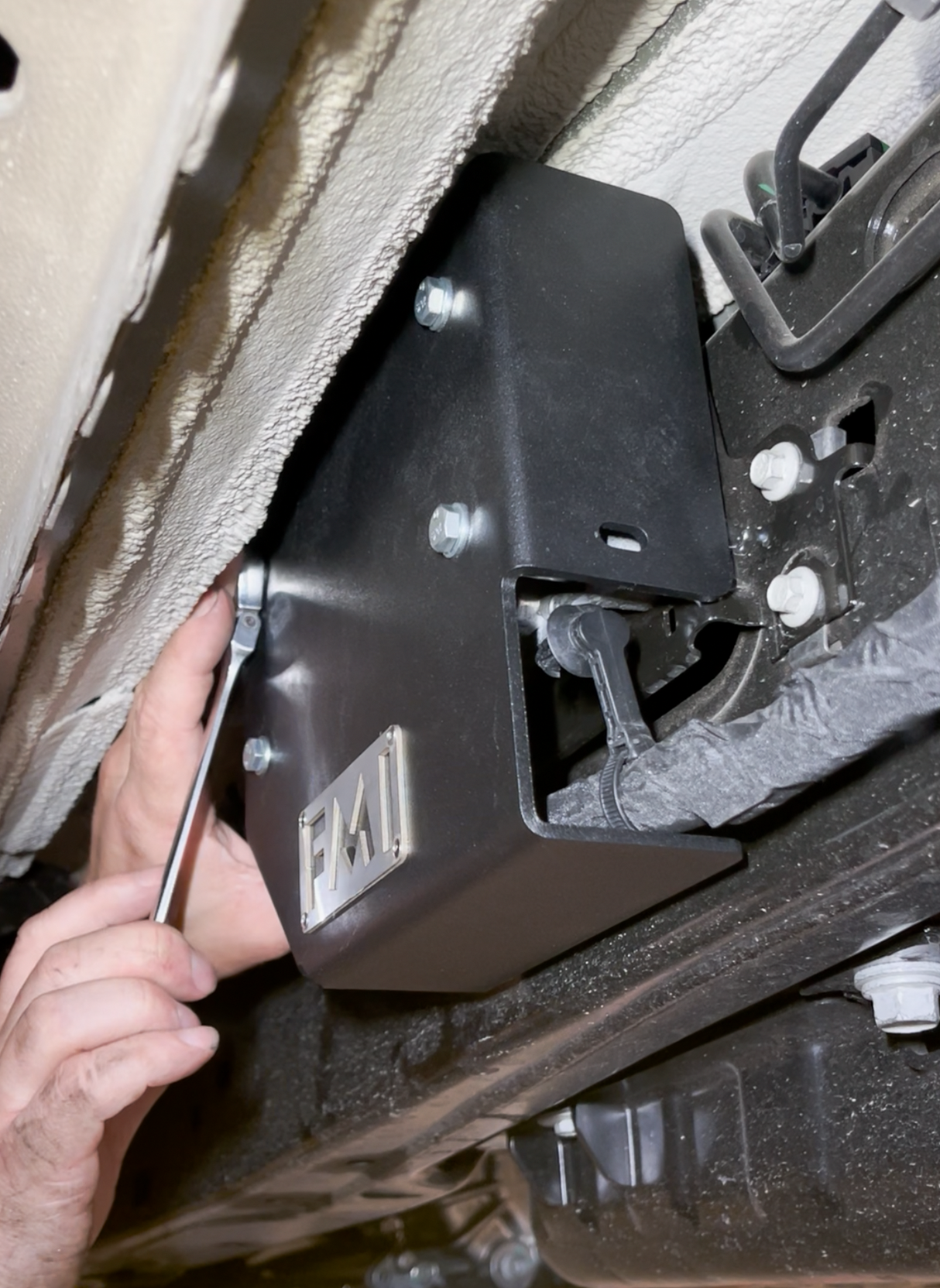 bolt on install for ranger raptor action suspension control module