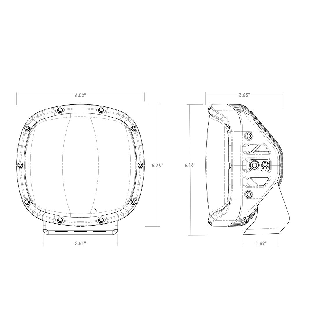 Rigid Industries - Adapt XP Extreme Powersports LED Light, Pair