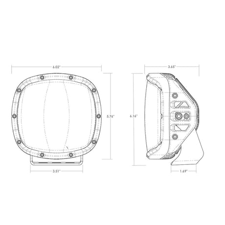 Rigid Industries - Adapt XP Extreme Powersports LED Light, Pair