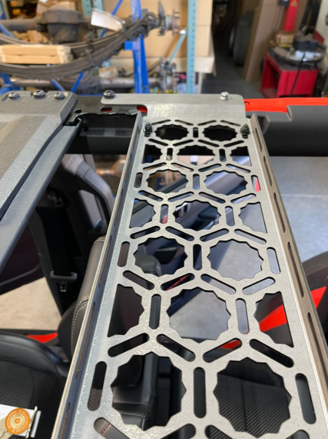 Bronco Raptor 2022 + Inside Roof Panel Mount (across rear seat area) by Adapt-A-Panel