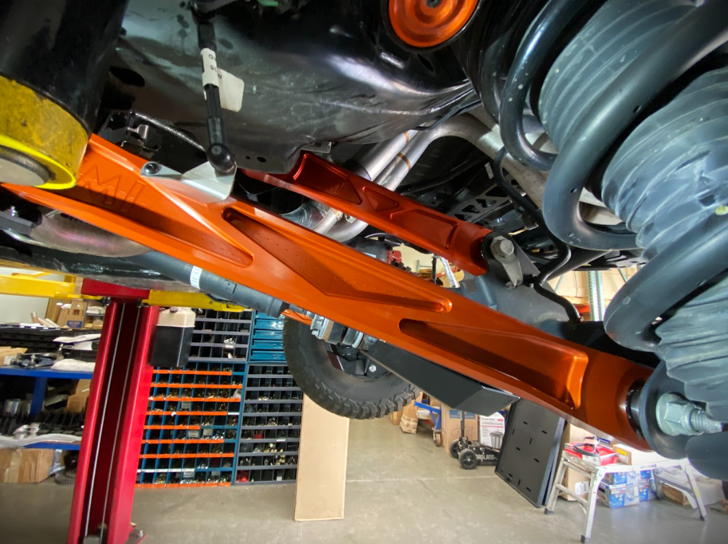 Bronco Raptor 2022 + Billet Aluminum Rear Upper Suspension Arms With Ultra-Flex Joints