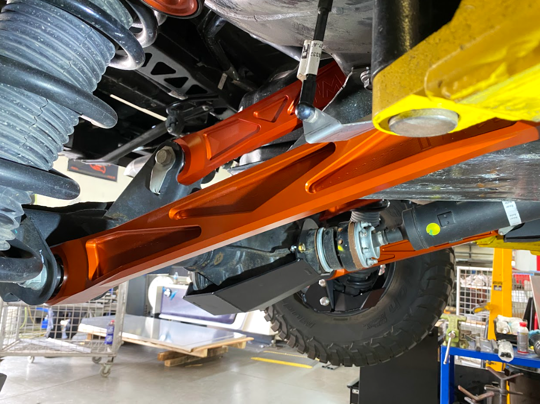 Bronco Raptor 2022 + Billet Aluminum Rear Lower Suspension Arms With Ultra-Flex Joints